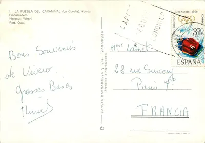 La Puebla del Caramiñal — Porto — García Garrabella & Cía. — Verso