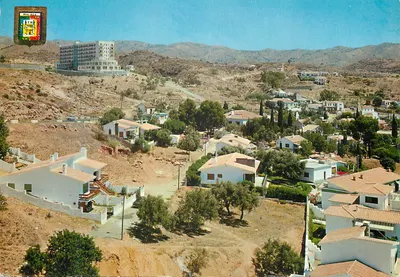 Rincon de la Victoria — vista parcial e residência — Edições FISA, Piqué, Barcelona