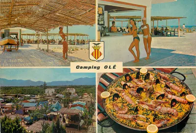 Camping OLÉ — Oliva, Valência — Editor Durà, N° 7