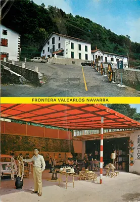 Frontera Valcarlos Navarra — Venda Espanhola e Cerâmica — Éditions Sicilia