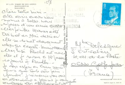 Wieża Ses Anines — Banyalbufar, Majorce — wydawca nr 1.179 — Rewers
