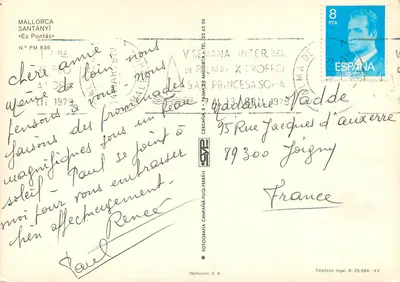 Arka Roque na Wyspie Majorce — wydawca GYP, nr PM 836 — Rewers