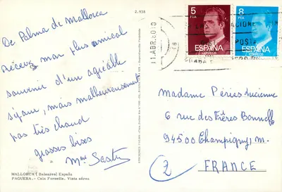Paguera — widok z lotu — Éditions Fornells — Rewers