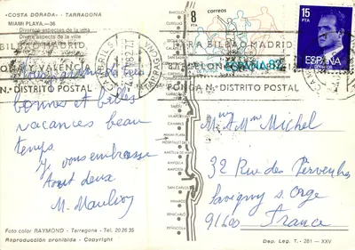 Miami-Playa — Costa Dorada — Tarragone — Wydawca RAYMOND — Rewers