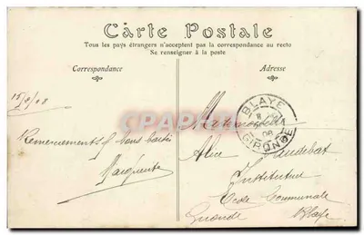 Leão e Leoa — Salão de 1907 — por Jacques Merculiano — ND Phot — Verso
