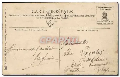 Criança com caranguejos — Salão 1906 — A. Combescot — Verso