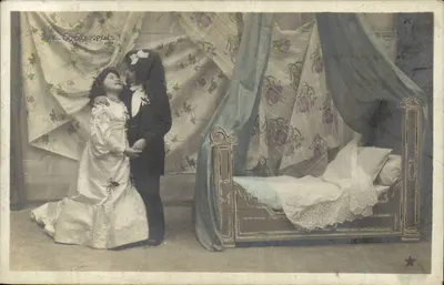 Dois jovens amantes — cena íntima — Étoile, Série N° 738