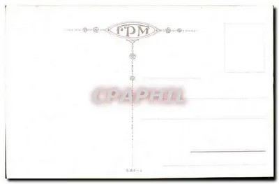 Vista do mar — rochedos e árvore — desenho de Gimmmane Greci — Verso