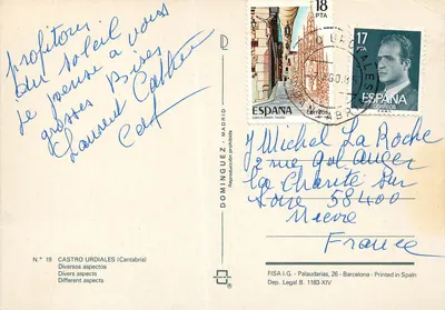 Castro Urdiales — Diversos aspectos — FISA I.G. N° 19 — Verso