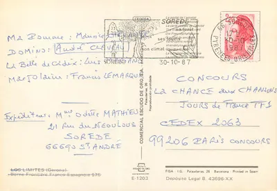 Casa Quera — Dom Hiszpański — Sorede — Rewers