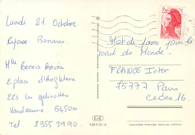 Valle di Ryonse — vista sulle montagne innevate — editore C.Y.Z. n° 7257/31-A — Verso