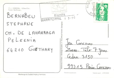 Garruchacha — plaża morska — Wydawnictwo Arribas — Rewers