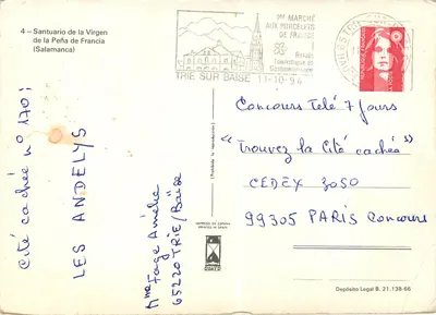 Santuario della Vergine della Peña di Francia — Salamanca — editore Raker — Verso