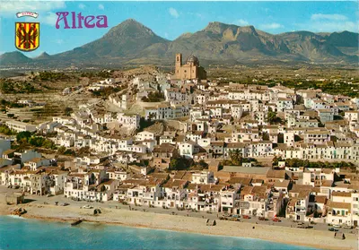 Altea — vista aérea — editor Benidorm, n° 44
