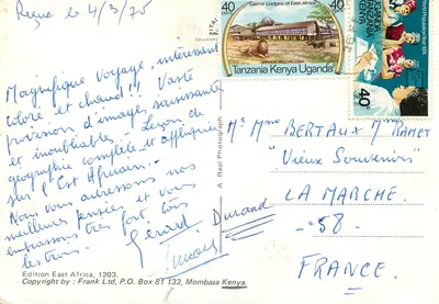 Mombasa — Widoki — Wydawnictwo East Africa, nr 1203 — Rewers