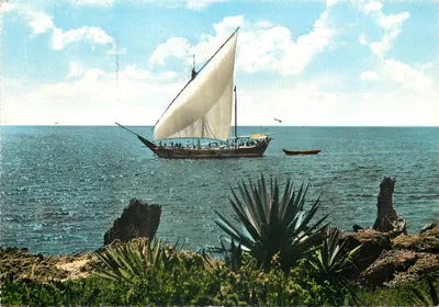 Dhow off the African Coast — Edition East Africa, 1125 — Frank Studio, Mombasa
