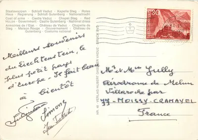 Liechtenstein — Kraj — Wydawca Verlag BVD, nr 48 — Rewers