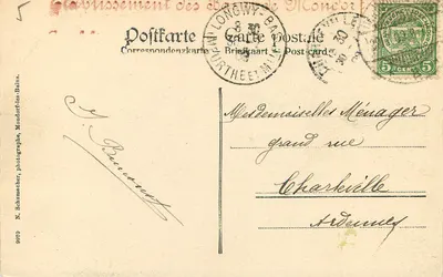 Mondorf-les-Bains — Sala de Concerto — N. Schumacher, 9970 — Verso