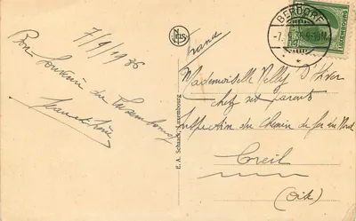 Mała Szwajcarię Luksemburska — Hohllay — wydawca Nels — Rewers