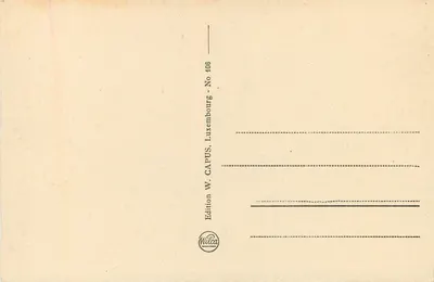 ईश घाटी - एंसेम्बर्ग - चैत्स के अवशेष — एडिशन W. CAPUS, क्रमांक 106 — पीछे