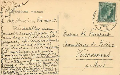 Luxemburg — Ville-Haute — Wydawnictwo P. N° 505 — Rewers