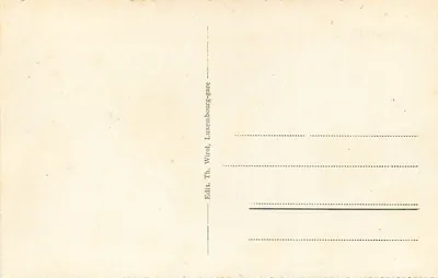 Luxemburg — Skaliste wzniesienia Bock i dzielnica Grund — Wydawca Th. Wirol, Luxemburg — Rewers