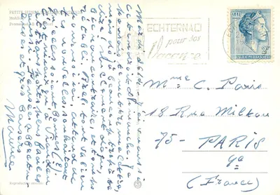 Hohllin Caves (Echternach) — Luxembourg — publisher unknown — Back