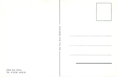Hotel San Remo — Place Guillaume 8-10 — Luksemburg — Rewers
