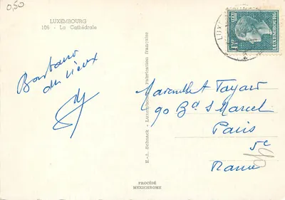 Luxembourg — Katedra — wydawca IRIS — Rewers