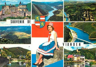 Vianden — Lembrança de Vianden — R. Louis