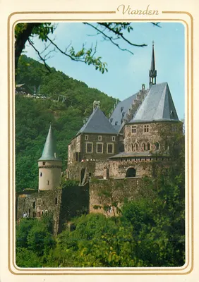 Castelo de Vianden — Luxemburgo — Edições de Mario
