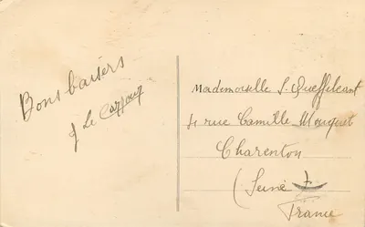 Liège — Wnętrze katedry — Wydawca nieznany, nr 37 — Rewers