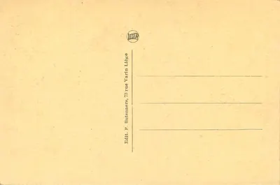 Liège — Góra Bueren — Wydawca F. Varin, 73 rue Butenaors, Liège — Rewers