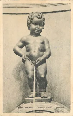 Manneken-Pis — Bruxelas — P.I.B.