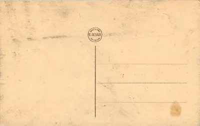 Fontaine de Manneken-Pis — Bruxelas — Editor E. Desaix — Verso