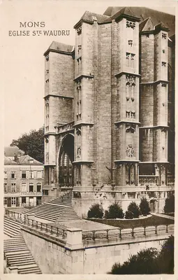 Mons — Igreja de Santa Waudru — editor Li ER, Mons