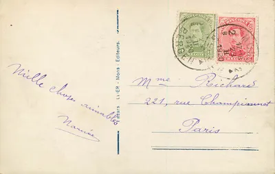 Mons — Igreja de Santa Waudru — editor Li ER, Mons — Verso