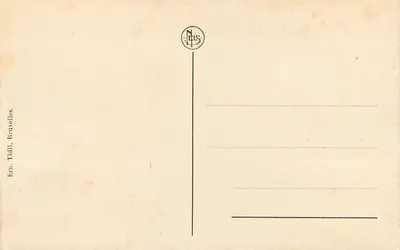 Mons — De Toren van Val des Ecoliers — N. Lus — Achterkant