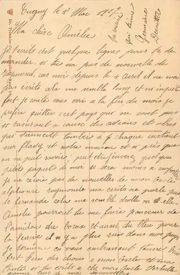 Namur — Zamek i Most Jambes — wydawca nieznany — Rewers