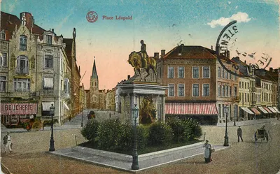 Place Léopold — Oostende — editor Lux, número de série 116,10