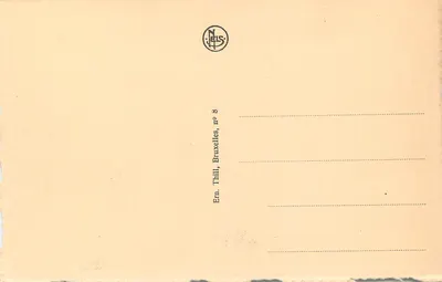 Namur-Citadelle — Zamek Władcy — wydawca N. Thill, Bruksela, n° 8 — Rewers