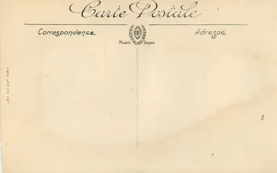Ypres w ruinach — Wojna 1914-1916 — Visé Paris n° 45 — Rewers