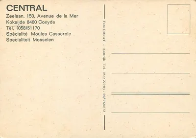 Hotel Central — vista externa e interna — Foto DONAT — Verso