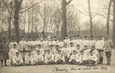 O "Gravier", equipe de futebol, classe 1918 — fotografia de equipe
