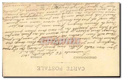 Grupo de soldados — França — editor desconhecido, número de série não visível — Verso