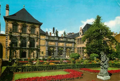 Jardim do Rubenshuis em Antuérpia — editor Krüger, n° 930/123