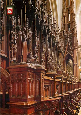 Antwerpen - Catedral de Nossa Senhora - Chorgestühle do século XIX