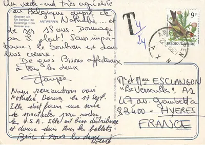 Antwerpen — vista panorâmica — editor a.v. mieghem — Verso