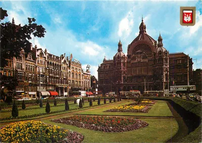 Antwerpen — Estação Central — editor R. De Cock, n° 123/10