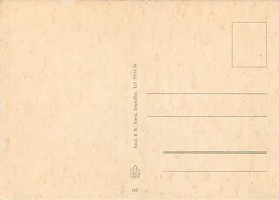 Bruxelas — Crônica de Bruxelas — Excl. K.W. Ernst, Bruxelas — Verso